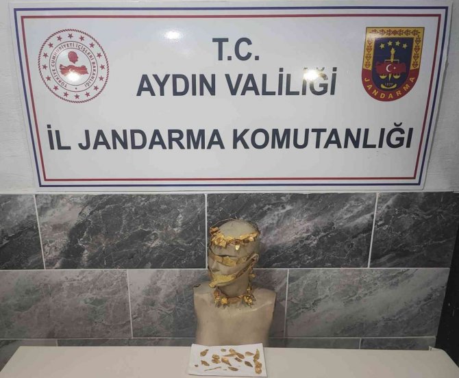 Aydın’da Jandarma Ekiplerinden Tarihi Eser Operasyonu