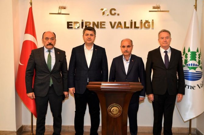 Emniyet Genel Müdürü Aktaş, Vali Kırbıyık’ı Ziyaret Etti