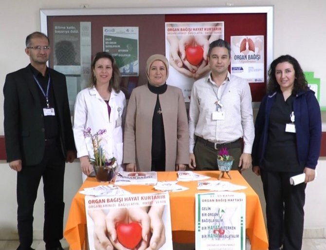 Evliya Çelebi Hastanesinde Organ Ve Doku Bağışı Bilgilendirme Standı