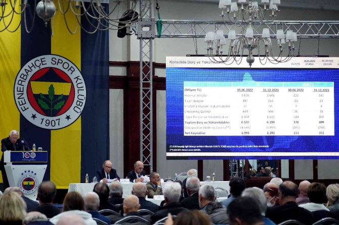 Fenerbahçe’nin Borcu 6 Milyar 537 Milyon Tl