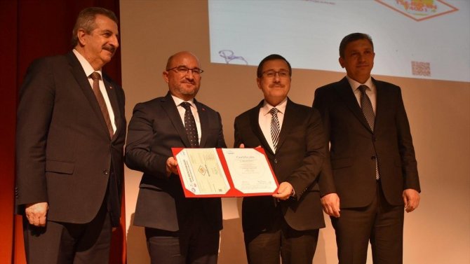 İ̇nönü Üniversitesine Çevre Belgesi Teslim Edildi