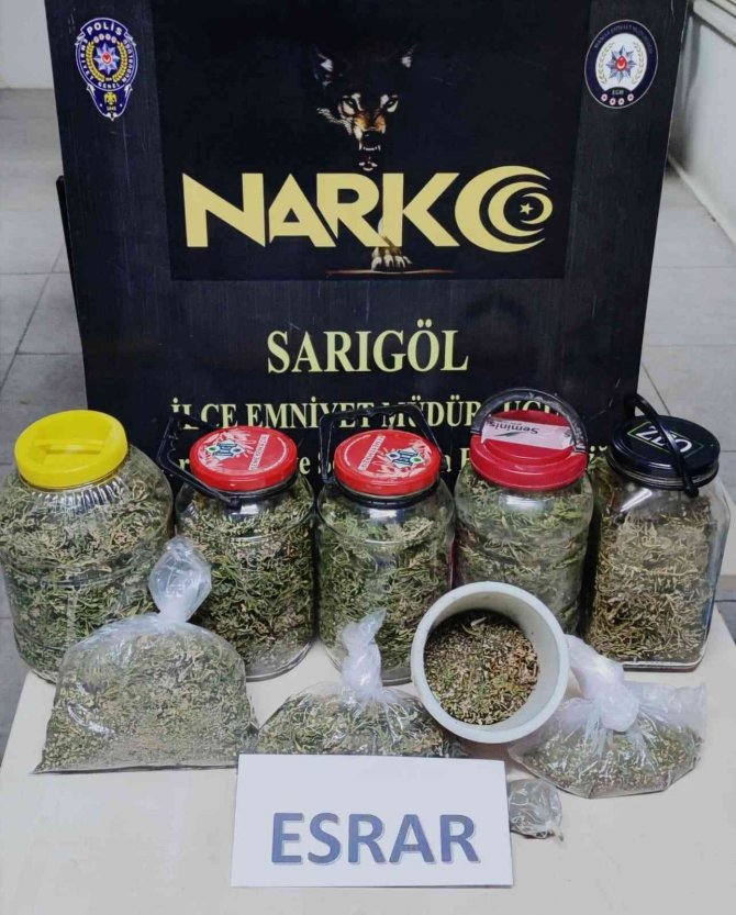 Manisa’da Emniyet Ve Jandarmadan Uyuşturucu Operasyonu