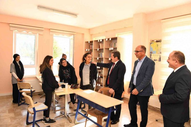 Vali Tavlı, Ermaş Mermer’i Ziyaret Etti