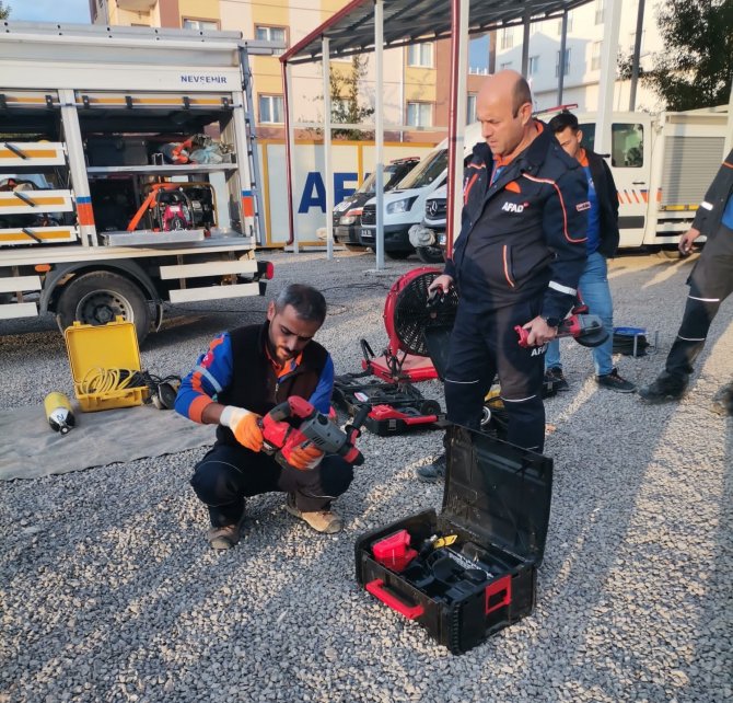 Nevü İ̇zci Kulübü Öğrencileri Afad Eğitimine Katıldı