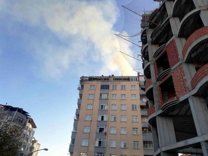 Samsun’da Yangın Paniği