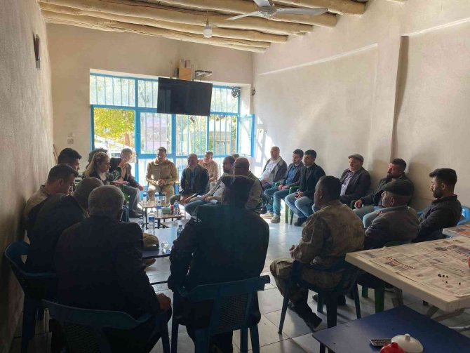 Siirt’te Köylüler Kaçak Avlanmaya Karşı Bilgilendirildi