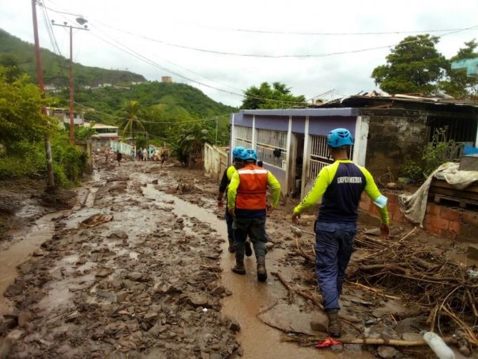 Venezuela’da Sel Ve Toprak Kayması: 7 Ölü