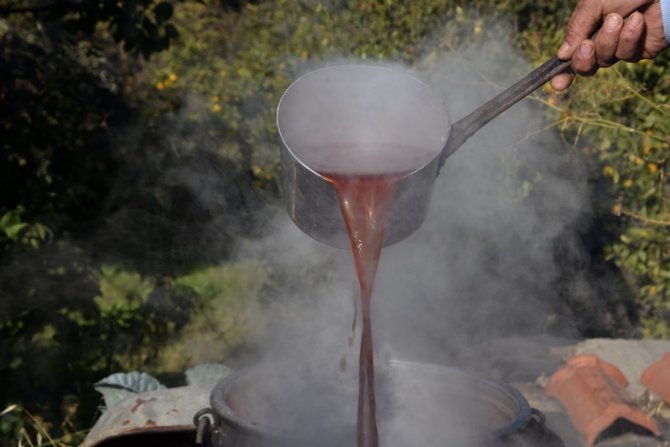 Nar Ekşisinin Zahmetli Yolculuğu Başladı
