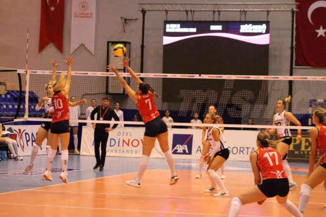 Sultanlar Ligi: Aydın Büyükşehir Belediyespor: 3 - Kuzeyboru: 2