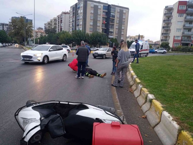 Aydın’da Yağışlı Hava Kaza Getirdi: 1 Yaralı