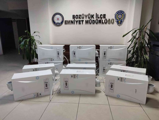 Bozüyük’ten Çalınan 144 Bin Tl’lik Kombiler Eskişehir’de Bulundu