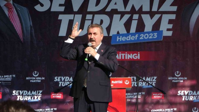 Bbp Lideri Destici: “Suriye’de Bir Terör Devleti Kurulmasına Müsaade Etmeyeceğiz”