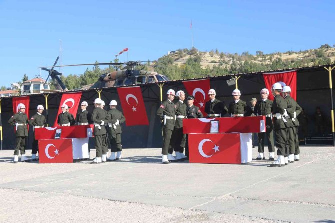 Pençe-şimşek Şehitleri Son Yolculuğuna Uğurlandı