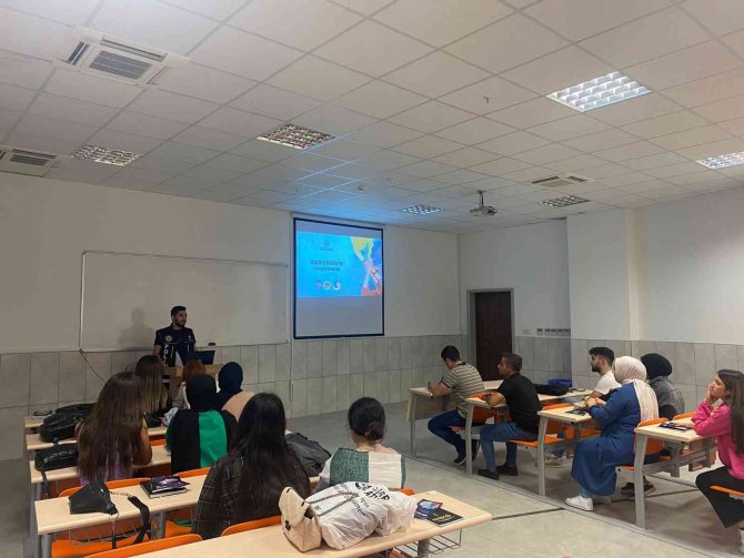 Kilis’te Uyuma Projesi Öğrencilere Anlatıldı