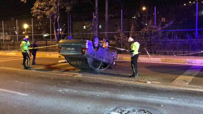 Takla Atan Otomobildeki 16 Yaşındaki Genç Hayatını Kaybetti