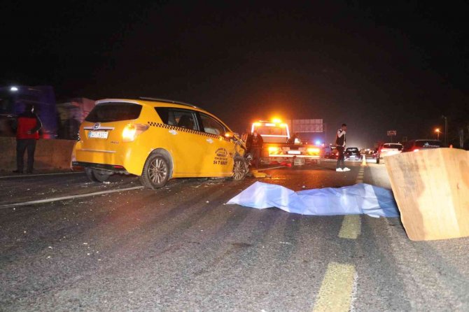 D-650’de Feci Kaza: Yolun Karşısına Geçmek İsterken Canından Oldu