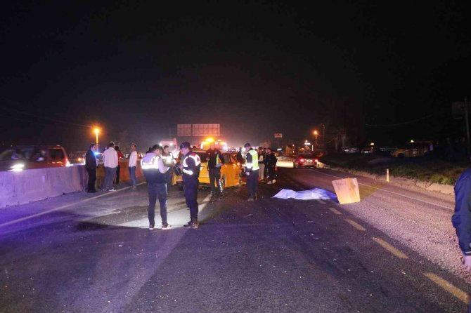 D-650’de Feci Kaza: Yolun Karşısına Geçmek İsterken Canından Oldu