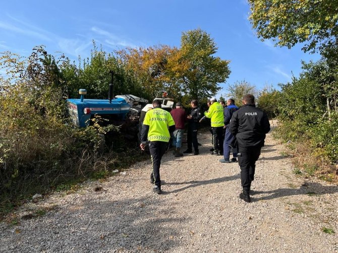 Sinop’ta Traktörün Altında Kalan Sürücü Hayatını Kaybetti