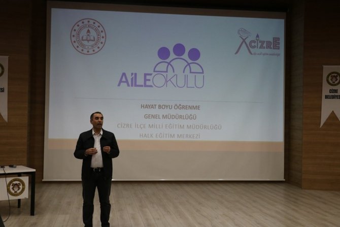 Cizre’de 180 Usta Öğretici Aile Okulu Eğitiminde Buluştu