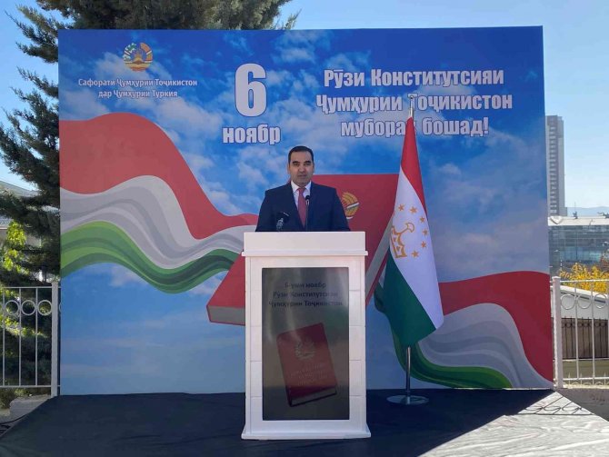 Tacikistan Büyükelçiliğinde "Tacikistan Anayasa Günü" Kutlandı