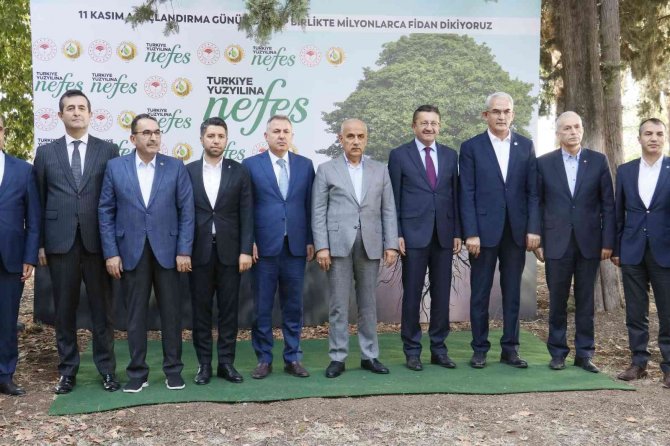 Bakan Kirişci: "Türkiye Ağaçlandırmada Avrupa’da Birinci Dünyada Dördüncü"