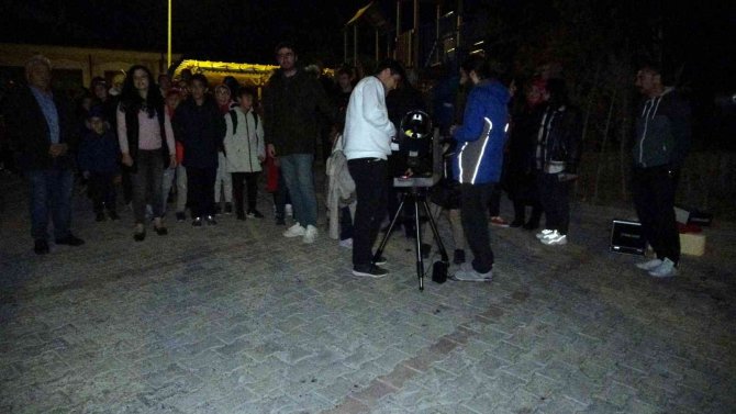Öğrenciler Yozgat Çamlığı Milli Parkı’nda Ay Ve Gezegenleri Gözlemledi