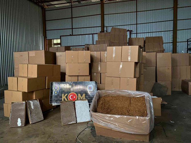 Adana’da 132 Milyon 250 Bin Adet Kaçak Makaron Ele Geçirildi
