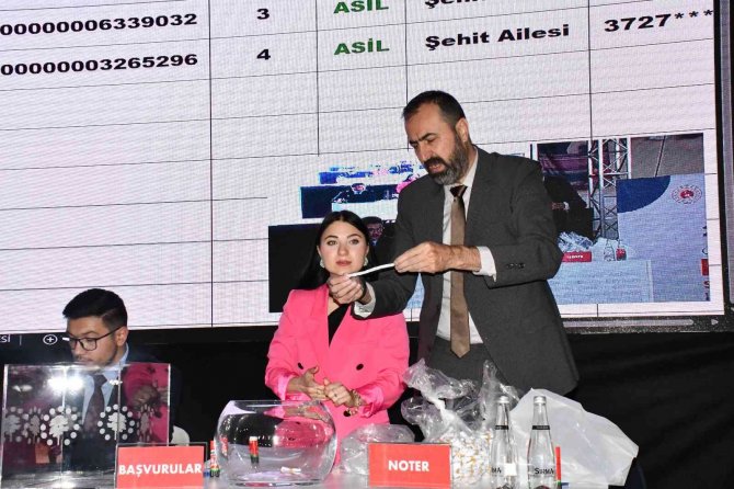 Sosyal Konutta Ardahan’da Kura Heyecanı Yaşandı