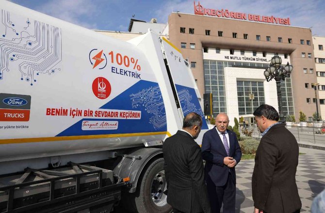 Elektrikli Kamyon Keçiören’de Teste Girdi