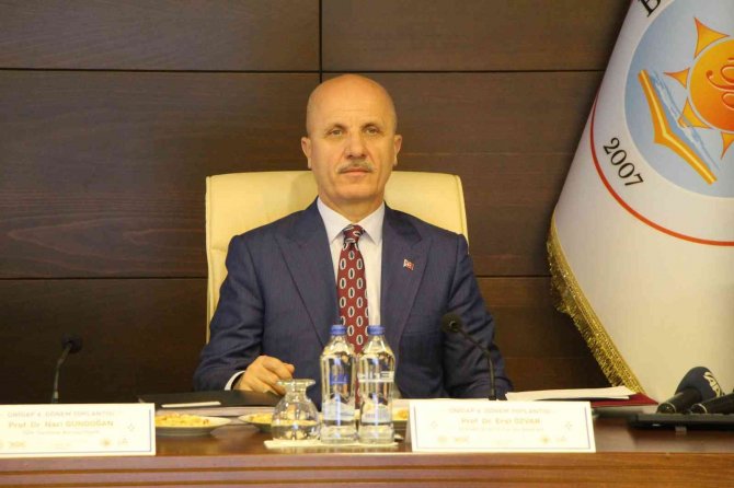 Yök Başkanı Özvar: “Üniversitelerimizin Bölgelerin Kalkınmasına Sundukları Katkıyı Oldukça Önemsiyoruz”