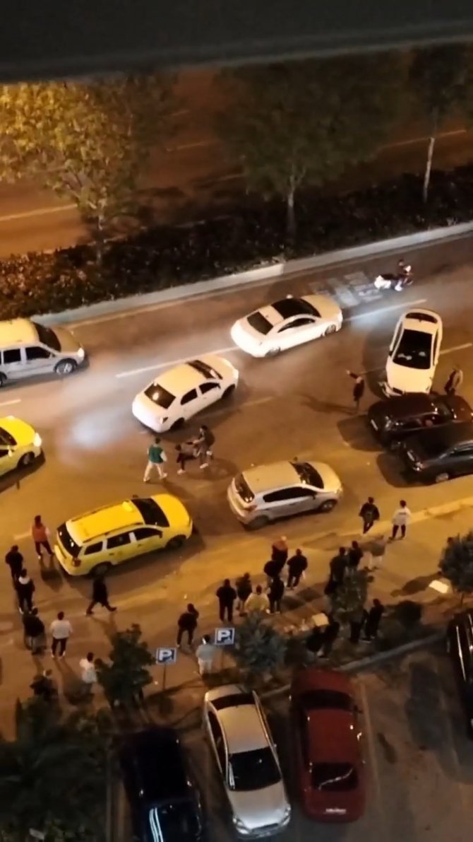 Bursa’da Kaza Sonucu Meydana Gelen Kavga Kameralara Yansıdı