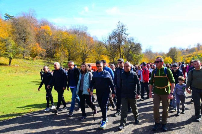 Yenice Ormanlarını Turizme Kazandırmak İçin Doğa Yürüyüşü Düzenlendi