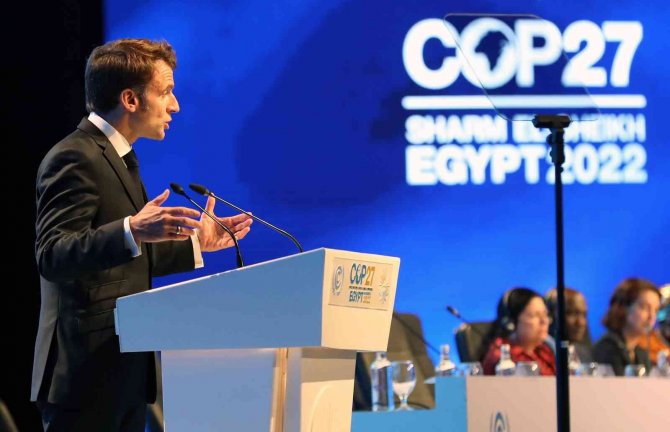 Macron, Dünya Liderlerini Çevre Ve Savaş Gibi Konularda "Bölünmekten" Kaçınmaya Çağırdı