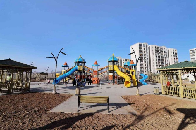 Mardin’de Şehit Adına Şehrin En Büyük Parkı Yapıldı