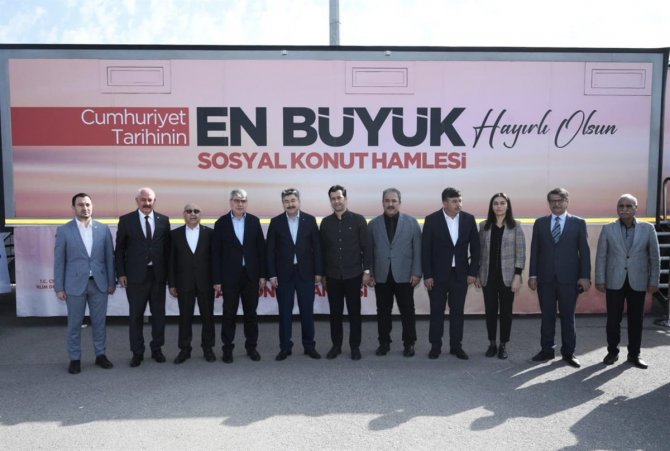 Sosyal Konut Projesi Tanıtım Tırı Osmaniye’de