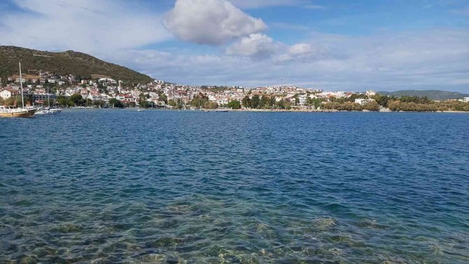 Datça’ya İlk Kez Kruvaziyer Gemisi Geldi