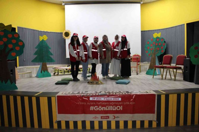 154 Yıllık Kızılay Tarihi, Tiyatro Gösterisiyle Anasınıfı Öğrencilerine Sergilendi