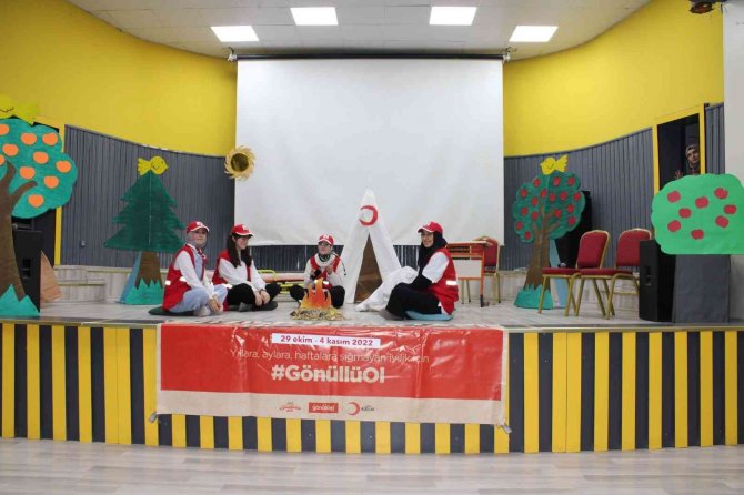 154 Yıllık Kızılay Tarihi, Tiyatro Gösterisiyle Anasınıfı Öğrencilerine Sergilendi