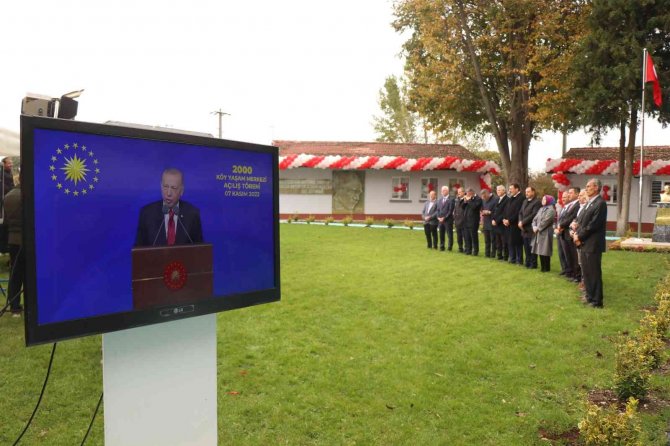 Sakarya Uzunköy Köy Yaşam Merkezi Açıldı