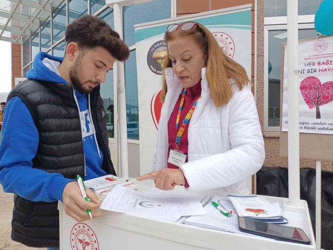 Bingöl’de 2 Yıl İçinde 92 Kişi Organ Bağışı Başvurusunda Bulundu