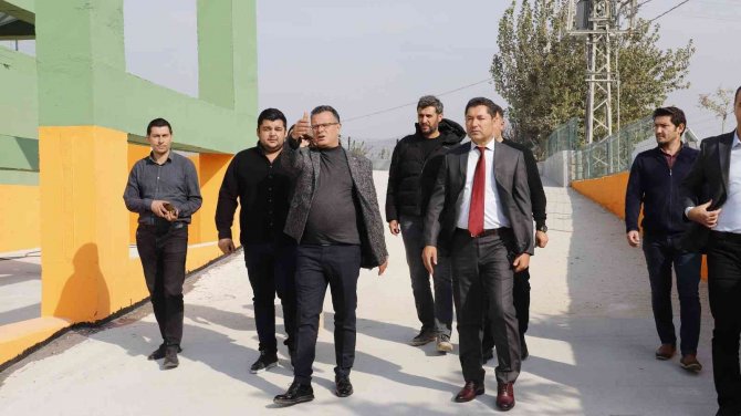 Alaşehir’in Çevreci Tesiste Çalışmalar Sürüyor