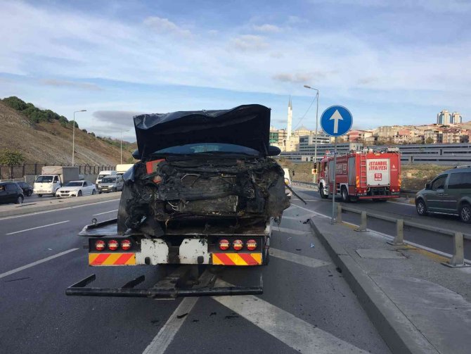 Bağcılar’da Trafik Kazası: 1 Yaralı