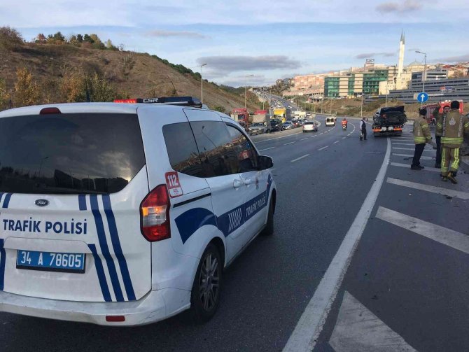 Bağcılar’da Trafik Kazası: 1 Yaralı
