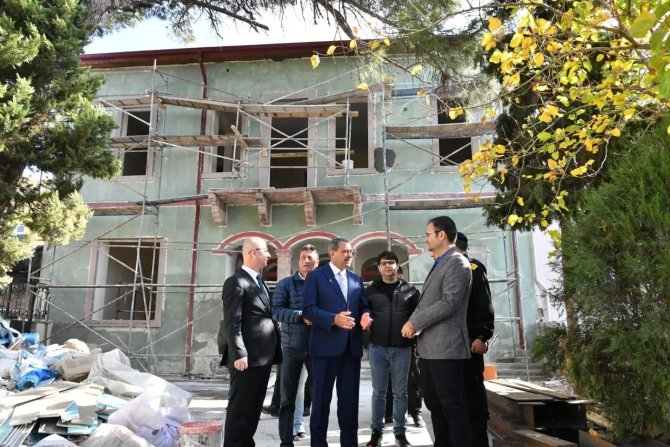 Vali Şıldak Ayvalık’ta İncelemelerde Bulundu