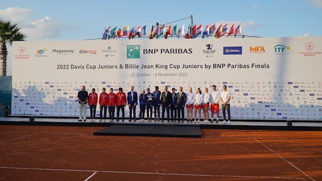 Bnp Paribas Davis Cup Juniors-billie Jean King Cup Juniors Finallerinde Kupalar Sahiplerini Buldu