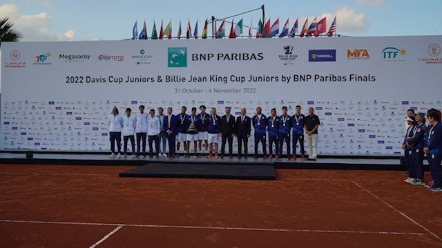Bnp Paribas Davis Cup Juniors-billie Jean King Cup Juniors Finallerinde Kupalar Sahiplerini Buldu