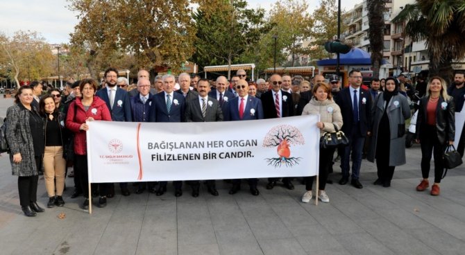 Organ Bağışı Haftası Çerçevesinde Yürüyüş Gerçekleştirildi