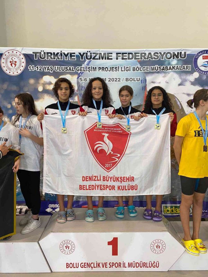 Büyükşehir Yüzme Takımı Başarıya Doymuyor