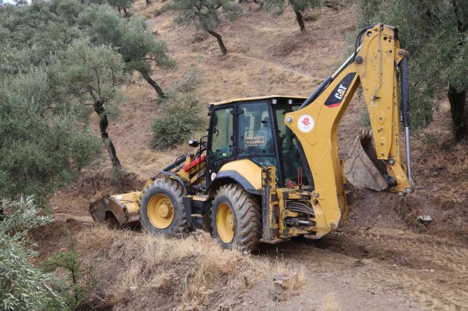 Efeler Belediyesi Zeytinlik Yollarını Açıyor