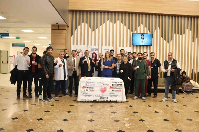 Sağlıkçılardan, Hasta Ve Hasta Yakınlarından Organ Bağışına Destek
